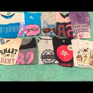 Assorted XL t-shirts from target
